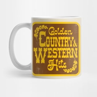 Golden Country  Western Hits Mug